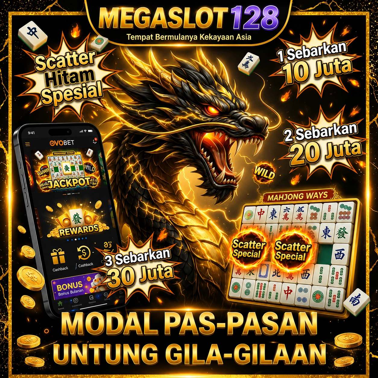 MEGASLOT128 Banner